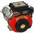 25hp air-cooled v-twin cylinder diesel engine 1