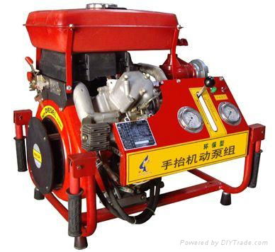 25hp portable diesel fire pump set 2