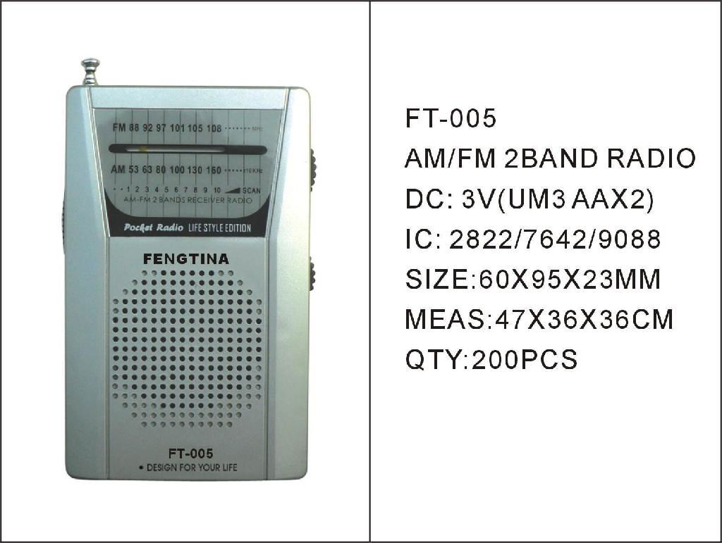 FM/AM 2 BADN WORLD RECEIVER 2