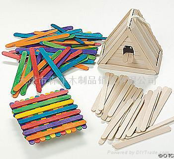 craft sticks with multi color 2