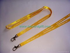 shining lanyard / nylon lanyard / imprinted lanyard