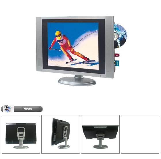 multi-media new style 17 lcd tv combo dvd /sd/usb oem factory 3