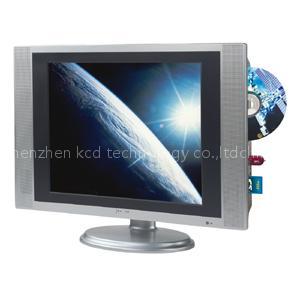 multi-media new style 17 lcd tv combo dvd /sd/usb oem factory