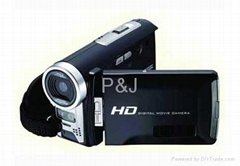 720P Digital Video Camcorder with 12M pixels and Touched LCD and Remote Control