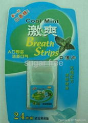 sugar free breath strips