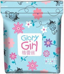 235mm nonwoven sanitary napkins with wings 