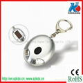 Solar keychain with LED flashlight  1