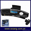 Bluetooth  handsfree car kit with solar