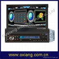 1Din Car DVD with 7"(16:9)touch screen monitor