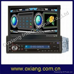 1Din Car DVD with 7"(16:9)touch screen