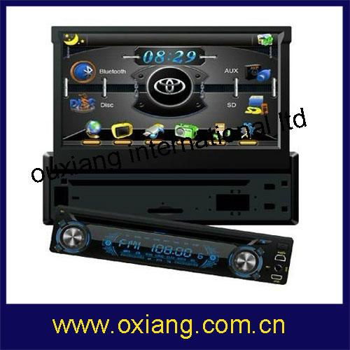 1Din Car DVD with 7"(16:9)touch screen monitor 3
