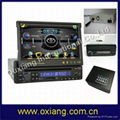 1Din Car DVD with 7"(16:9)touch screen monitor 5