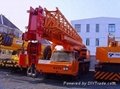Sell used truck crane kato 50 tons 1