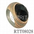 The titanium ring with gemstone 3