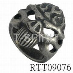 SKELETON TITANIUM RING