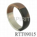 The titanium ring with enamel 5