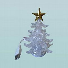 USB LED-colorful lighting christmas tree 