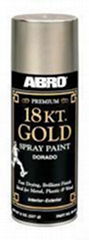 ABRO  PREMIUM 18K GOLD SPRAY PAINT