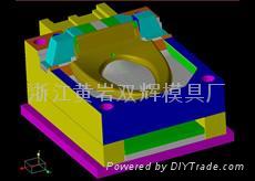 智能马桶模具
