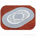 pvc lace table cloth