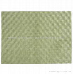 pvc woven placemat