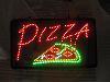 pizza led sign