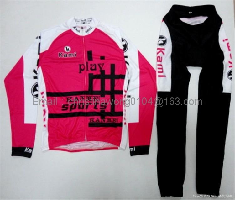 long sleleves cycling wear,cycling suit,cycling clothing 4
