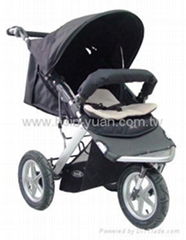 3 wheel baby jogging stroller