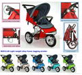 3 wheel baby jogging stroller 5