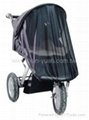 baby jogging stroller w/  360 degrees rotated front wheel 3