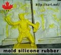Molding silicon rubber