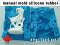 Manul mold design silicon rubber 5