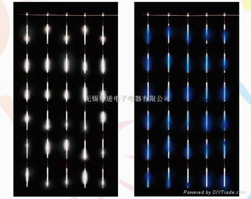 led curtain snowfall light(led snowfall light, led meteor shower light) 1