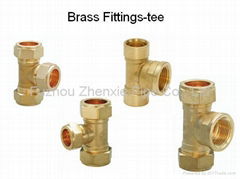 Brass Fittings-tee