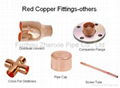 other red copper pipe fittings