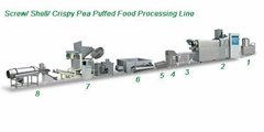 Snacks Pellet And Crispy Processing Machinery