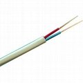 Copper Conductor PVC Insulated PVC Sheathed Flat Cable