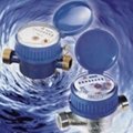 Rotary vane wheel dry-dial sing-jet water meter 1