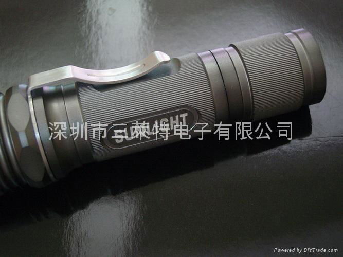 Bright LED flashlight 2