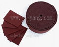 abrasive scouring pad