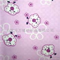 100% cotton print flannel with two side brushed 5