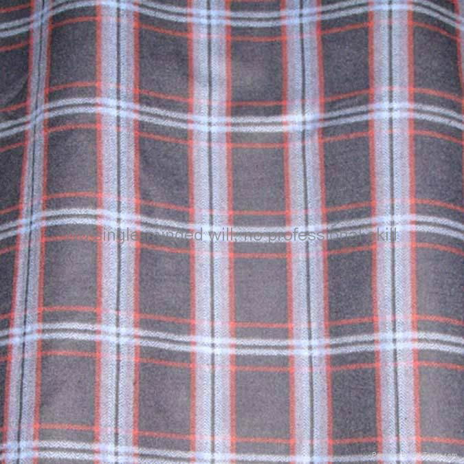 100% cotton print or solid flannel for men's shirt 3
