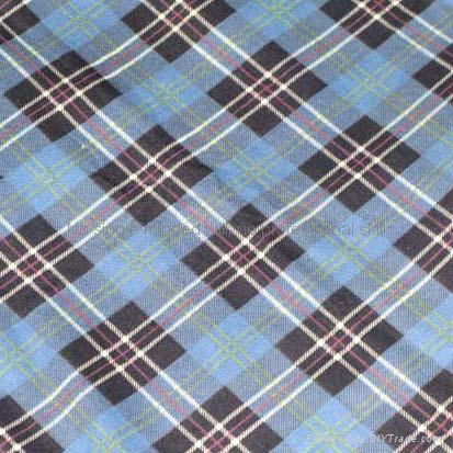 100% cotton print or solid flannel for men's shirt 2
