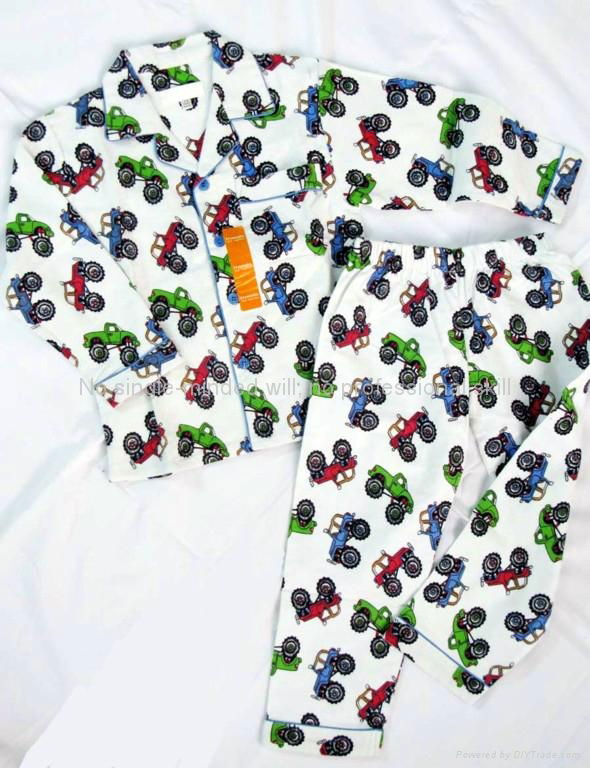 men cotton woven printed flannel pyjama set  3