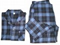 men cotton woven printed flannel pyjama set  5