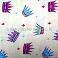 100% cotton woven print flannel fabric 5