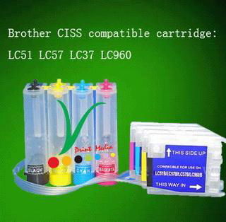 Brother continuous ink supply system