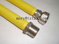 stainless steel corrugated flexible metal gas hose for gas cooker,gas boiler  