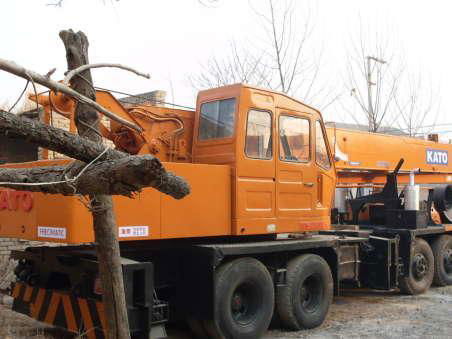 2000 year KATO NK35OE 35T used truck crane 3
