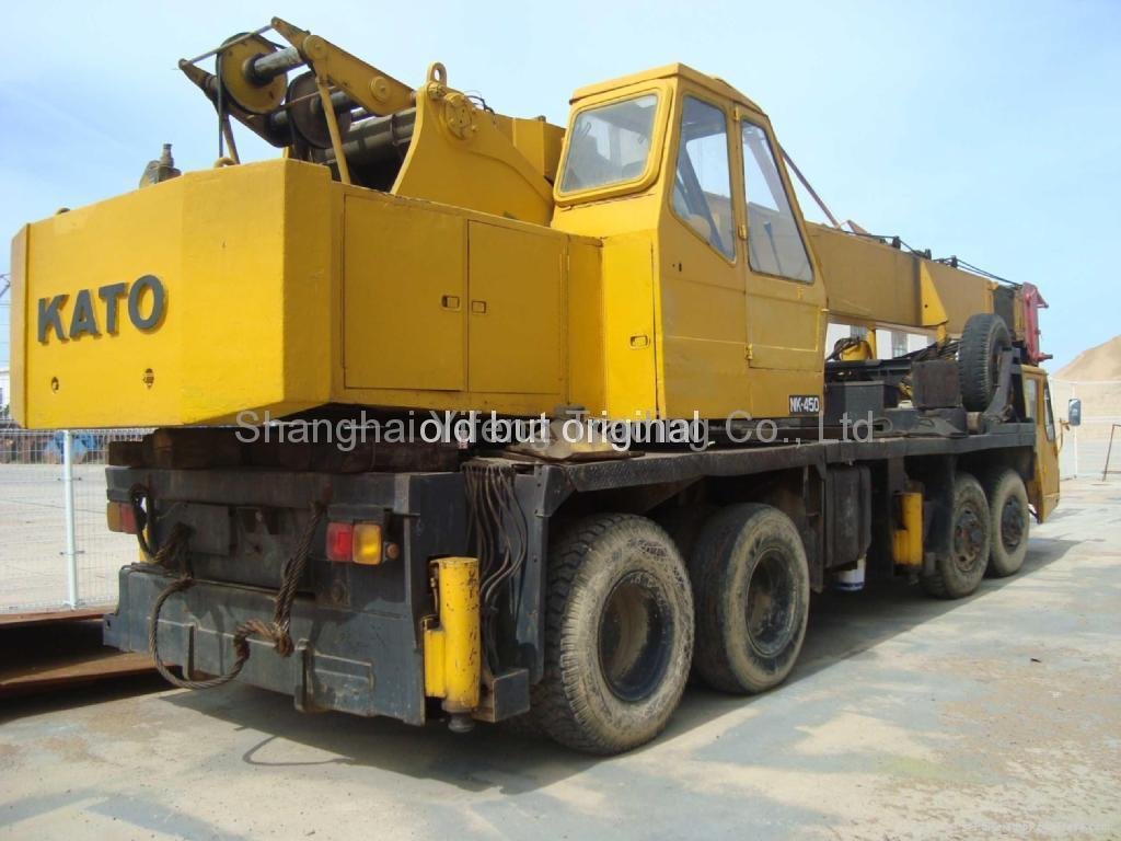  kato 45 ton used truck crane